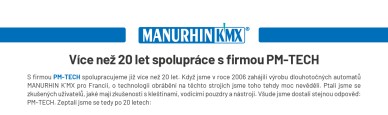 PM-TECH o spolupráci s divizí MANURHIN K'MX foto